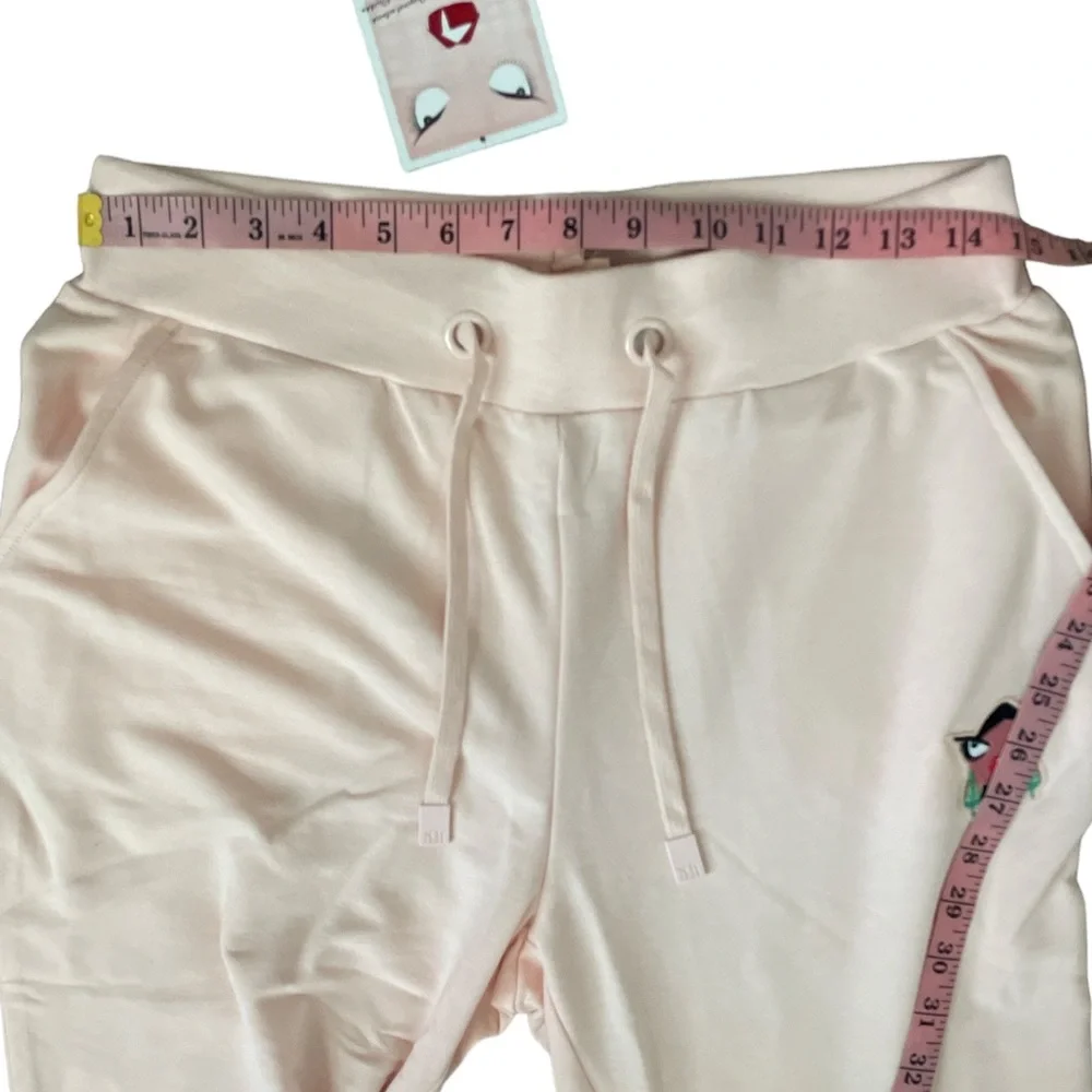 Badgley Mischka NWT Gray Baby French Terry Joggers